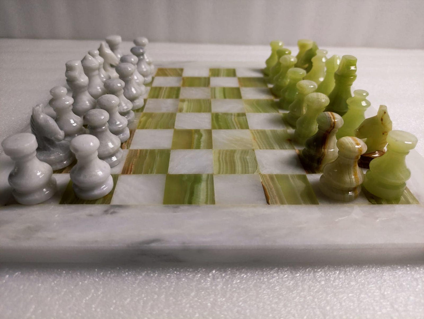 Handmade Marble Chess Board Indoor Adult Chess Game Chess Set Handcraft 8 x 8/10 x 10 Premium Top Quality Chess Board | Mini Chess Game