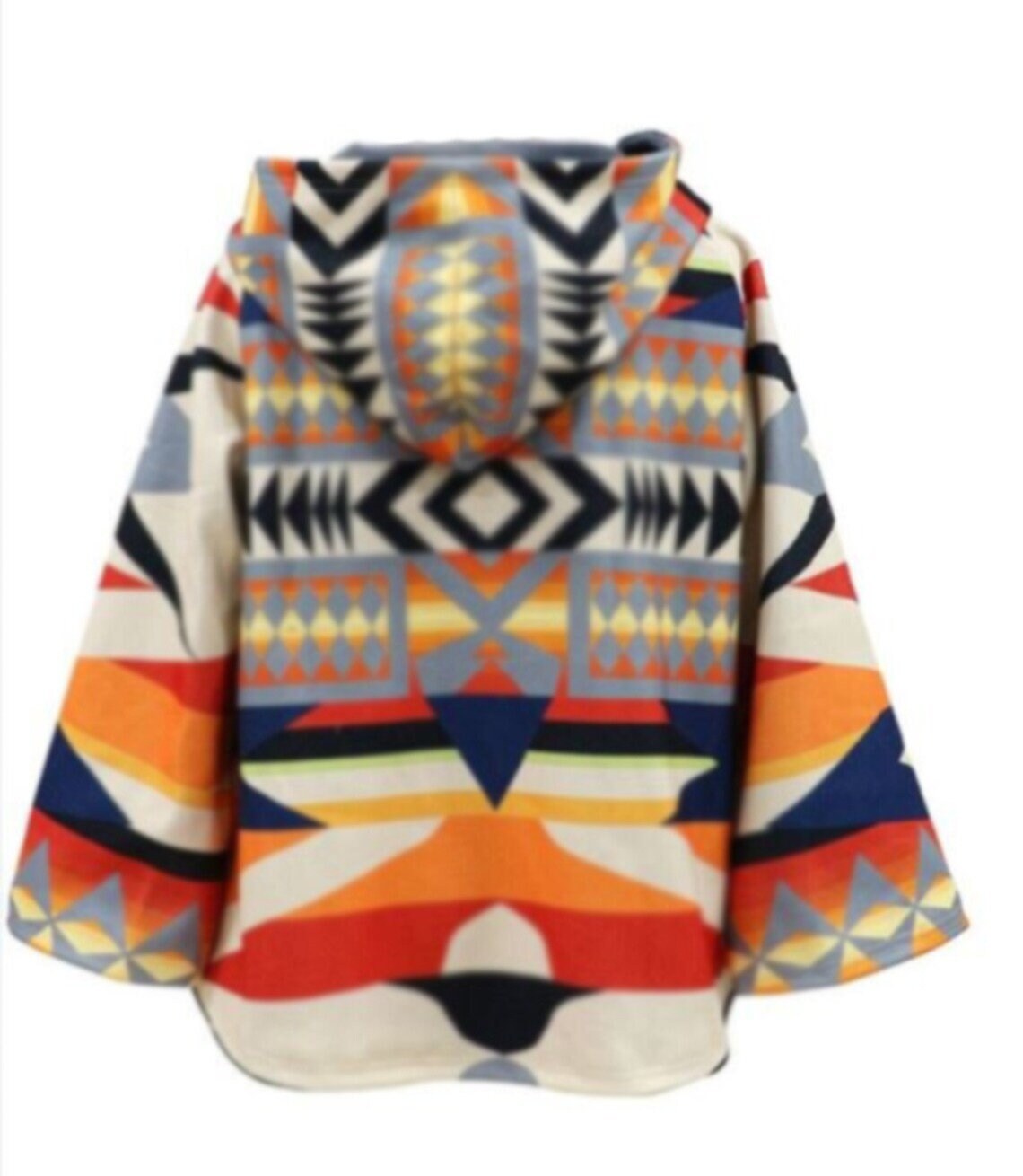 Women Wool/Fleece Coat Claw Button Hooded Jacket Poncho Overcoat Warm Outwear/winter Gift /Christmas Gift
