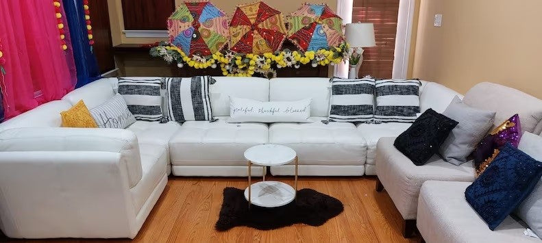 Genuine Real Australian Sheepskin / Lambskin Rug | Sheepskin throw | Chair Cover | Soft and Silky Rug | Brown Single Pelt 2x3