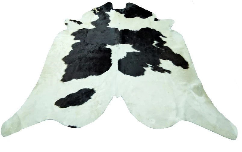 Amazing Tricolor Cowhide Rug Black White & Brown Tricolor Cow Skin Rug Cow Hide Rug 5x5 Cowhide Floor Rug 25 Sqft