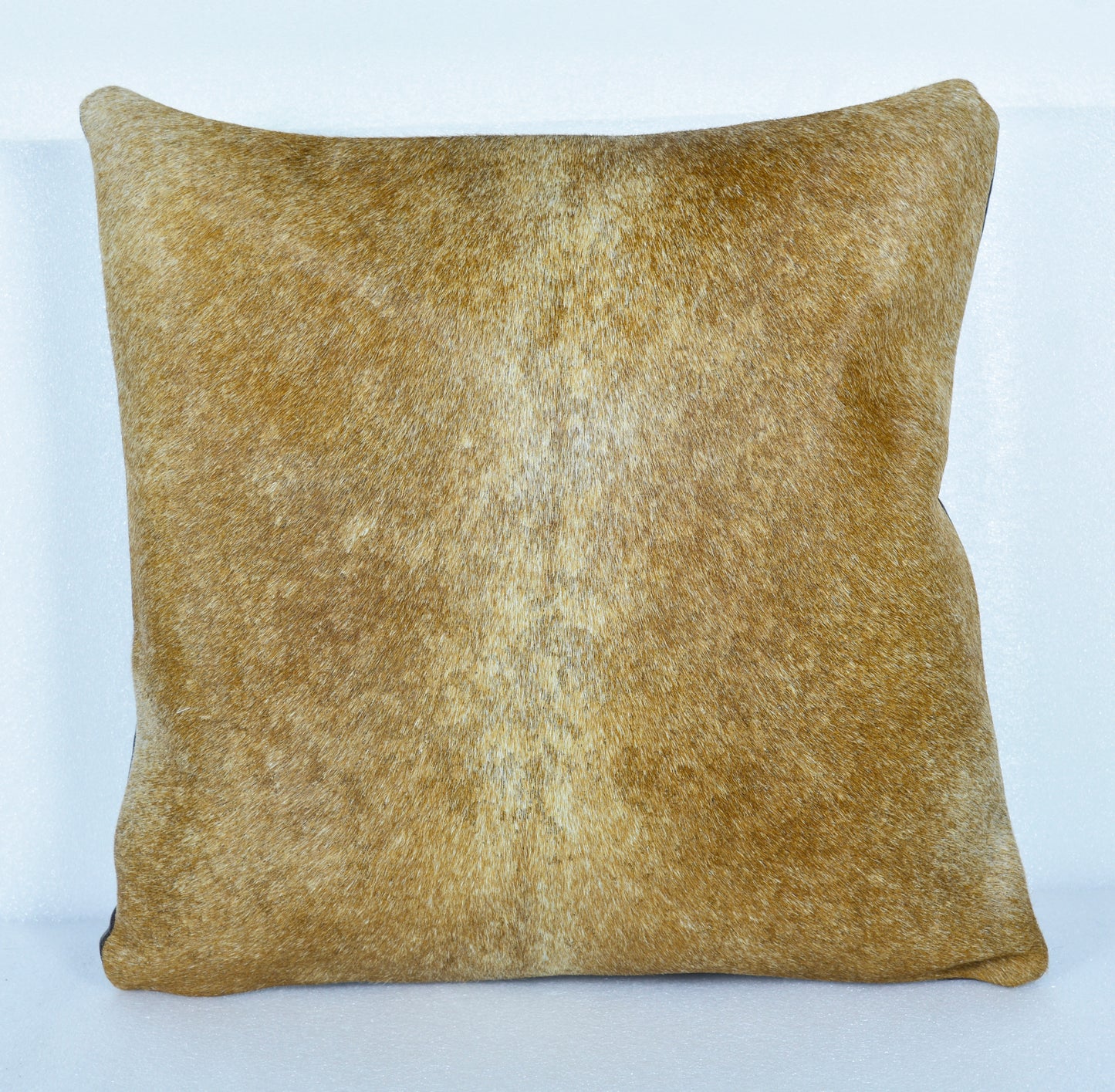 Real original skin Cowhide Pillow Cover, Natural Luxurious Hair Cushion Pillow Covers, Genuine Leather 16 '' x 16 '' Christmas Decor