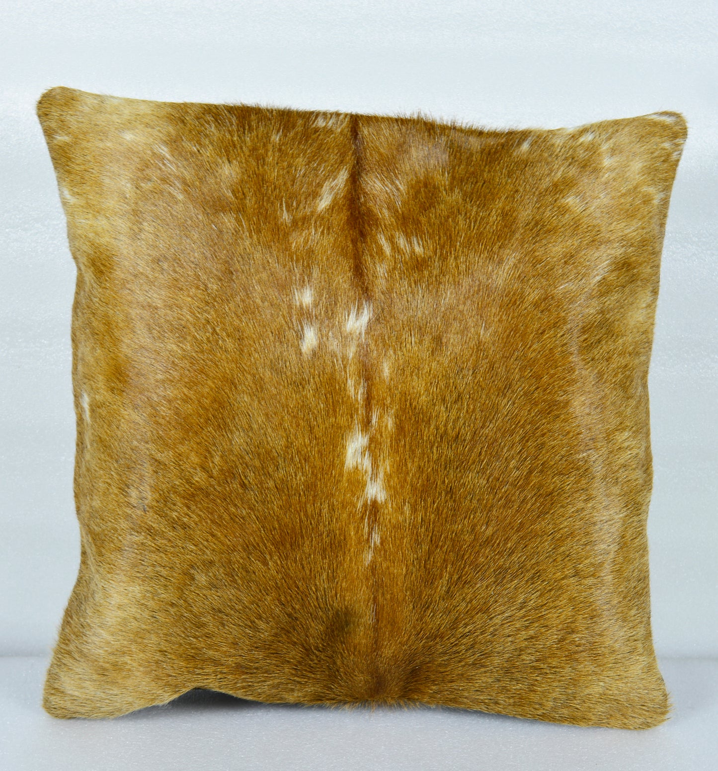 Real original skin Cowhide Pillow Cover, Natural Luxurious Hair Cushion Pillow Covers, Genuine Leather 16 '' x 16 '' Christmas Decor