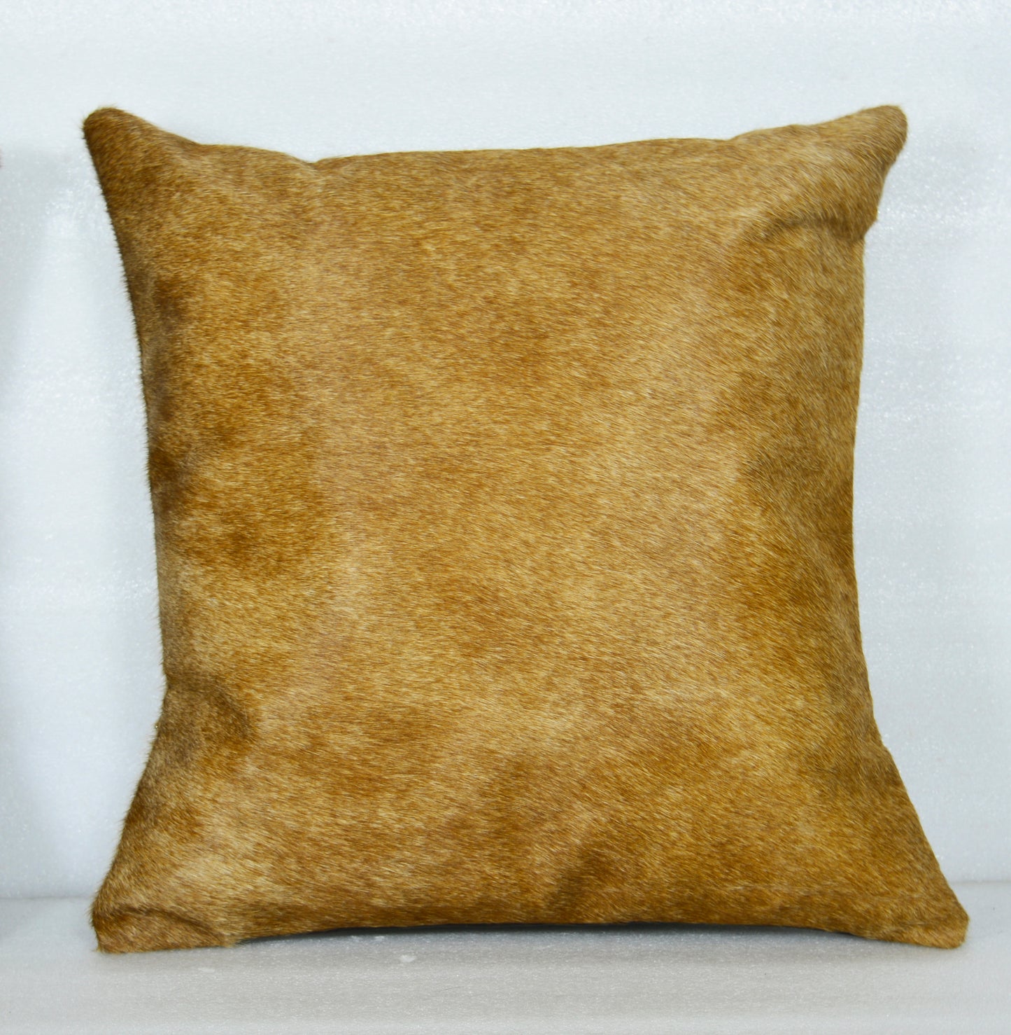 Real original skin Cowhide Pillow Cover, Natural Luxurious Hair Cushion Pillow Covers, Genuine Leather 16 '' x 16 '' Christmas Decor