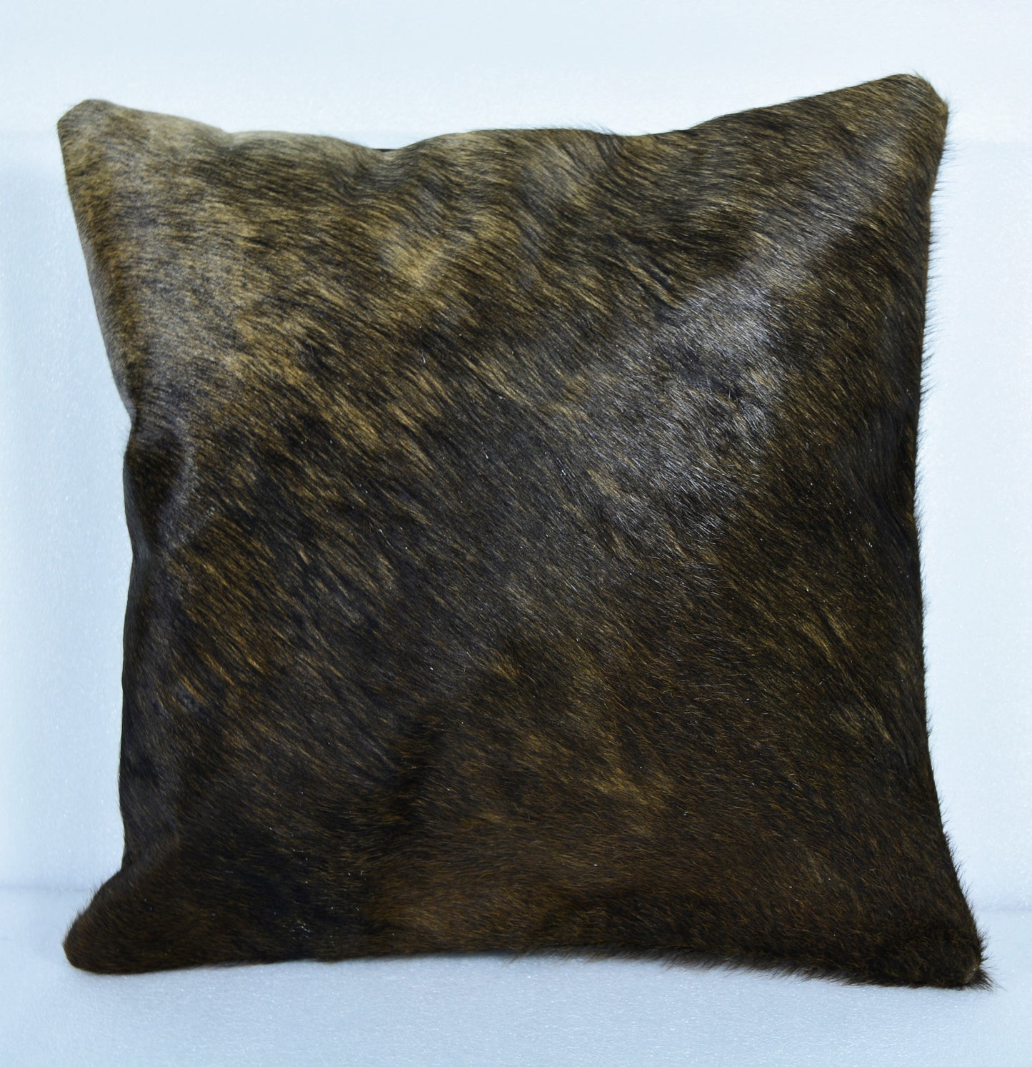 Real original skin Cowhide Pillow Cover, Natural Luxurious Hair Cushion Pillow Covers, Genuine Leather 16 '' x 16 '' Christmas Decor