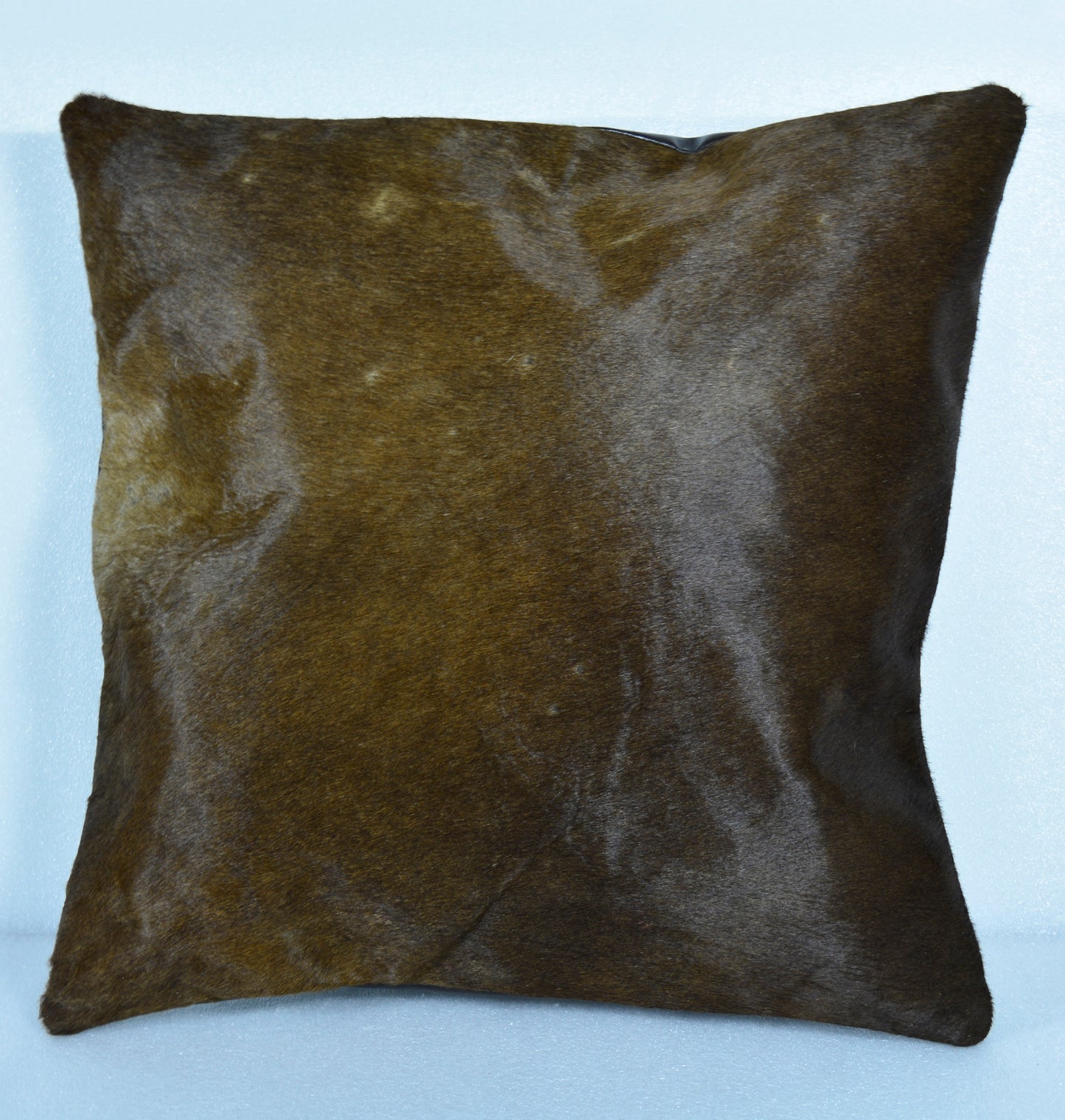 Real original skin Cowhide Pillow Cover, Natural Luxurious Hair Cushion Pillow Covers, Genuine Leather 16 '' x 16 '' Christmas Decor