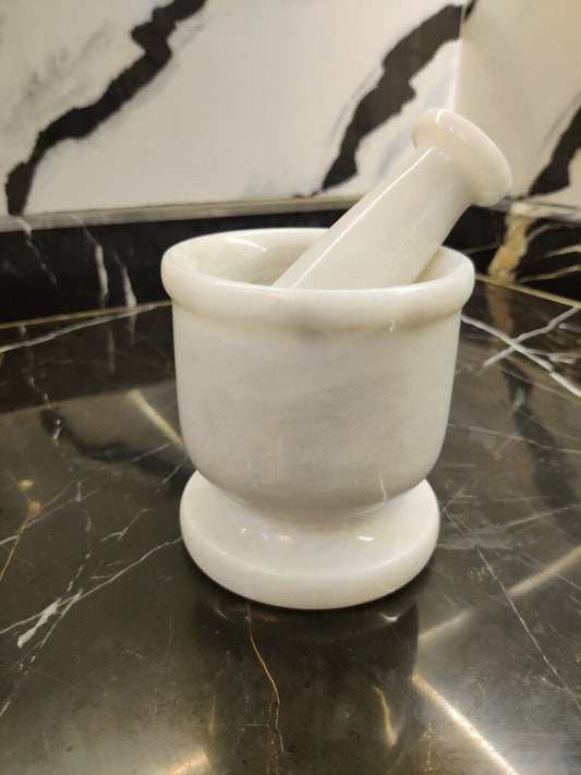 Handmade Marble Pestle and Mortars, solid Marble, Herb Grinder, Spice Grinder, marble grinder, marble crusher,stone crusher, Kitchen Tool