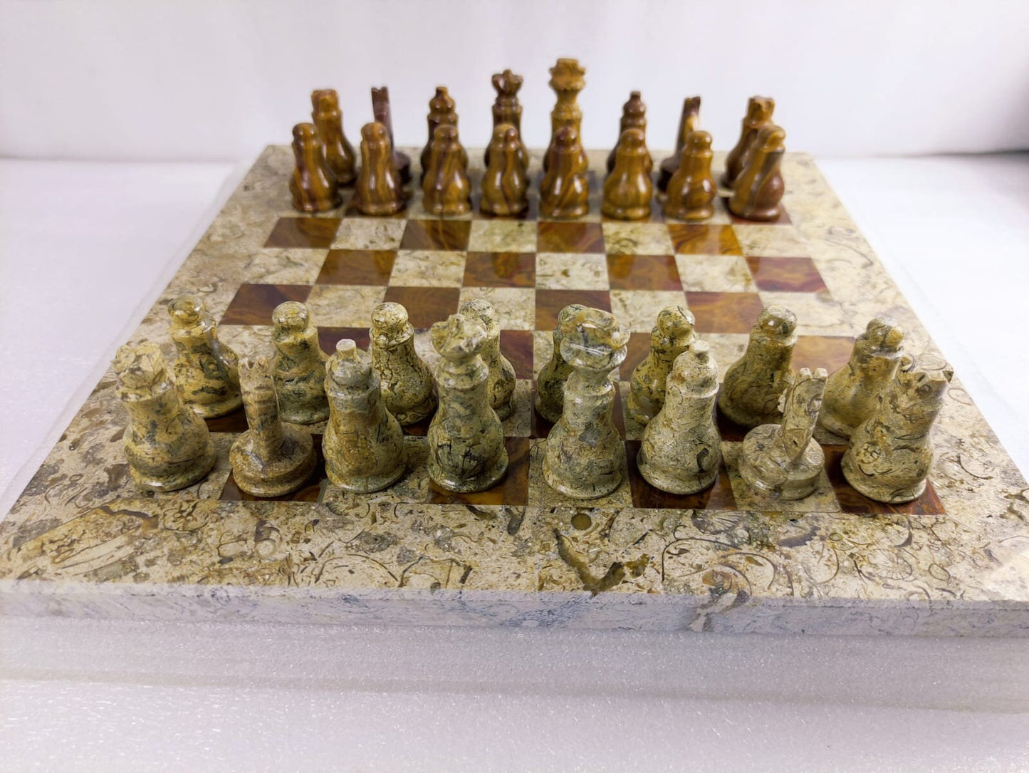 Handmade Marble Chess Set Indoor Adult Chess Game Marble Chess Handcraft 8x 8/10 x 10 Premium Top Quality Chess Board | Mini Chess Game